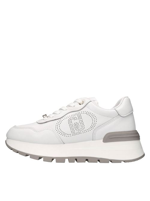 Sneakers in pelle ed ecopelle LIU JO | AMAZING 20 CALF LEATHERBIANCO